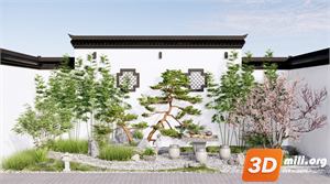 Mini Garden Skp Files 